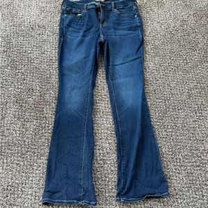Torrid Dark Blue Slim Boot Jeans - Stretch Denim